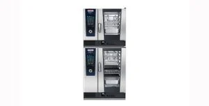 Combi-Duo Setup Double Oven Stacking Frame Set variations. For Combi-Duos. RATIONAL Setup variations (Combi-Duo)