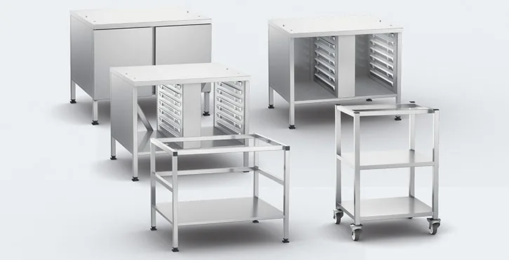 Chân có ray Stand UG II cố định 6-1/1 & 10-1/1 RATIONAL