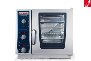 CombiMaster Plus 多機能スチームオーブン (回転ボタン機械式) RATIONAL CombiMaster Plus XS 6-2/3