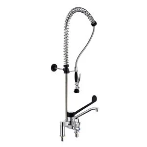 Vòi Xịt Rửa Tiêu Chuẩn Châu Âu 2 Lỗ Gắn Chậu Nóng Lạnh Toprinse 90202