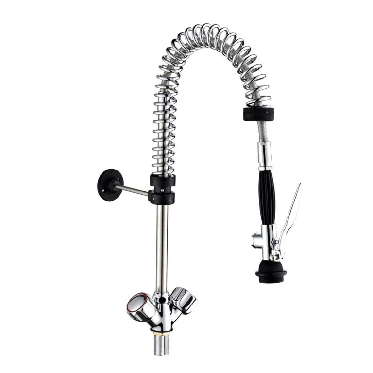European Market Wash Faucet 90501MN Single Hole Deck Mount Europe MiNi Pre Rinse Faucet For Commercial Use Toprinse
