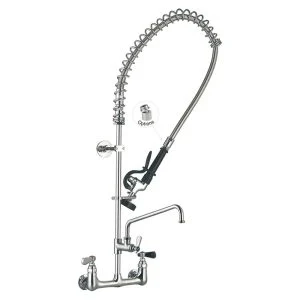 Vòi Xịt Rửa Chén Áp Lực Cao Gắn Tường Tâm 8 Inch Kèm Vòi Phụ Toprinse 98002-2