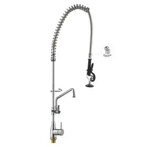 Vòi Xịt Rửa Chén Áp Lực Cao 1 Lỗ Gắn Chậu Kèm Vòi Phụ Toprinse 98005-2