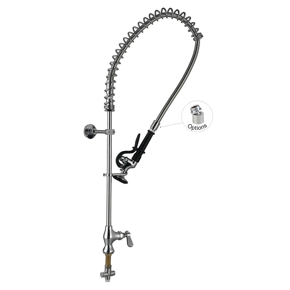Vòi Xịt Rửa Cho Máy Rửa Bát 98008M-1 Single Temperature Deck mount Faucet Dishwasher Pre-Rinse Faucet, mixing valve Toprinse 98008M-M001
