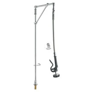 Vòi Xịt Rửa Công Nghiệp Cần Đỡ Xoay Gắn Chậu Không Cần Gạt Toprinse 98009-M001