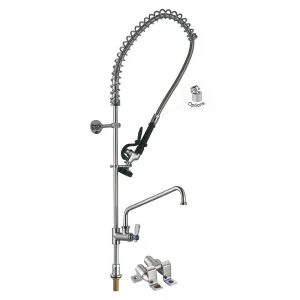Vòi Xịt Rửa Áp Lực Cao Bàn Đạp Chân Gắn Chậu Kèm Vòi Phụ Toprinse 98009AF-2
