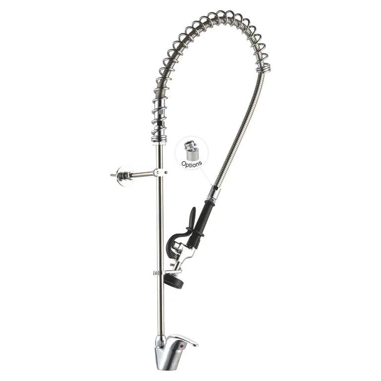 Restaurant Sink Faucet 98012-1 Single Temperature Deck mount Commercial Sink Restaurant Pre-Rinse Faucet Toprinse