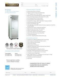 Traulsen Refrigerator & Freezer RLT126WUT