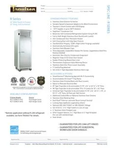 Traulsen Refrigerator & Freezer RLT132WUT