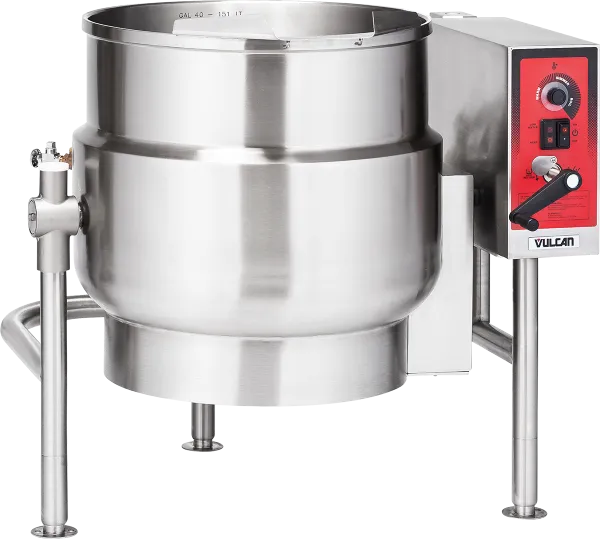 Vulcan K Series Tilting and Stationary Kettles K40ELT Commercial Soup Kettle