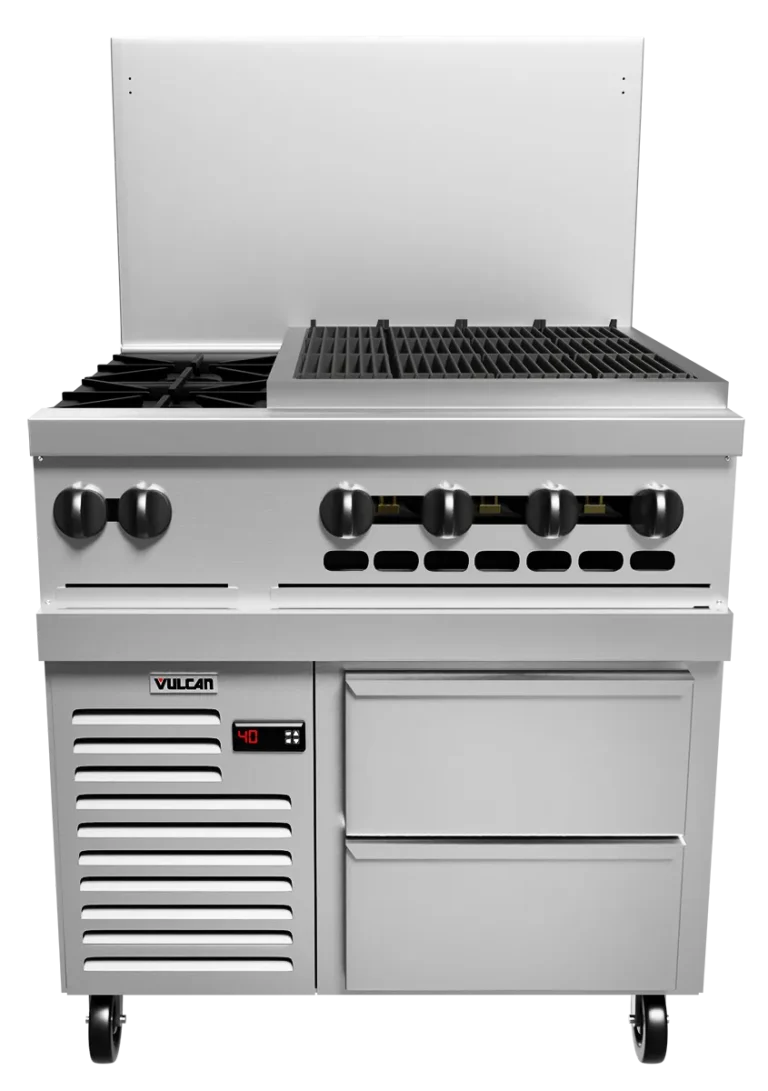 Bếp Âu Nhiều Lò Nấu Vulcan Endurance Restaurant Range 36R-2B24CB