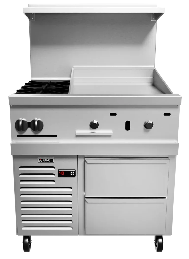 Bếp Âu Nhiều Lò Nấu Vulcan Endurance Restaurant Range 36R-2B24GT