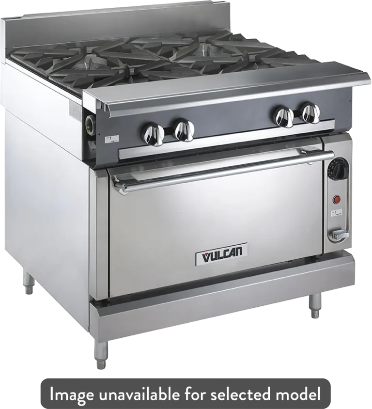 Bếp Âu Nhiều Lò Nấu Vulcan V Series Heavy Duty Gas Range V6B36