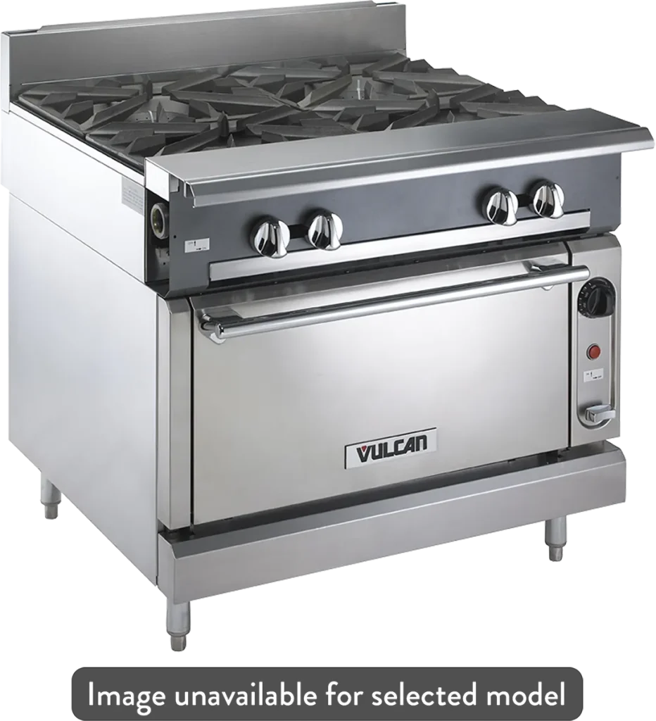 Vulcan V Series Heavy Duty Gas Range V6B36 European Multi-Oven Stove