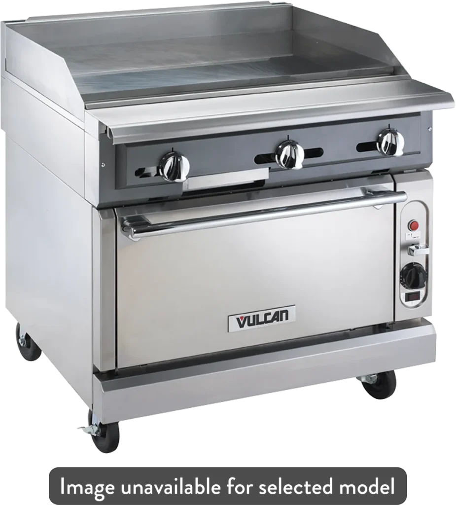 Bếp Âu Nhiều Lò Nấu Vulcan V Series Heavy Duty Gas Range VCBB36S
