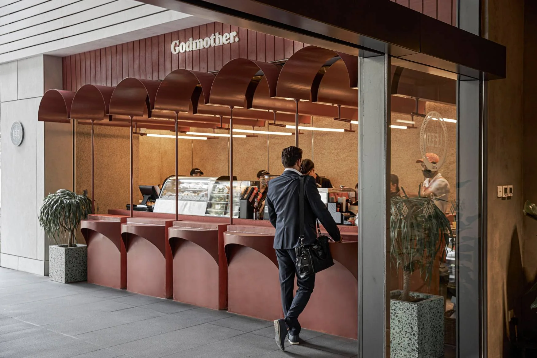 GodMother Friendship — Outdoor Pastry Counter