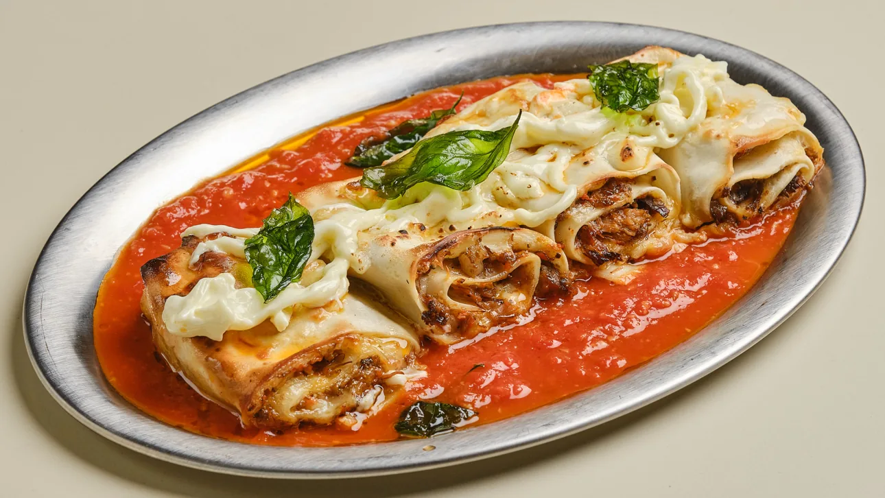 Cannelloni sốt cà chua – món Ý đặc trưng tại Moa Moa
