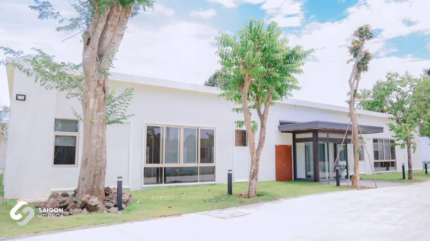 Toàn cảnh kiến trúc ngoại thất Viện dưỡng lão Nam An Garden