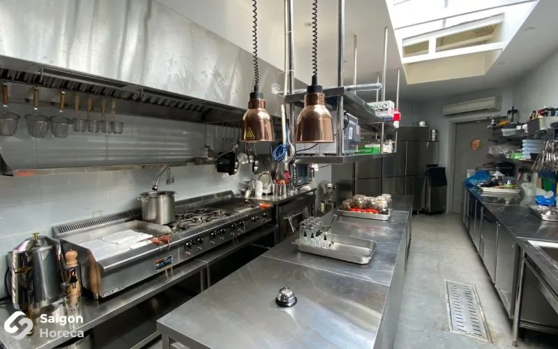 Thiết kế bếp nhà hàng cao cấp Saigon Horeca thực hiện